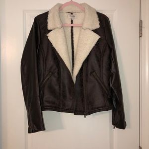 Leather Moto Jacket
